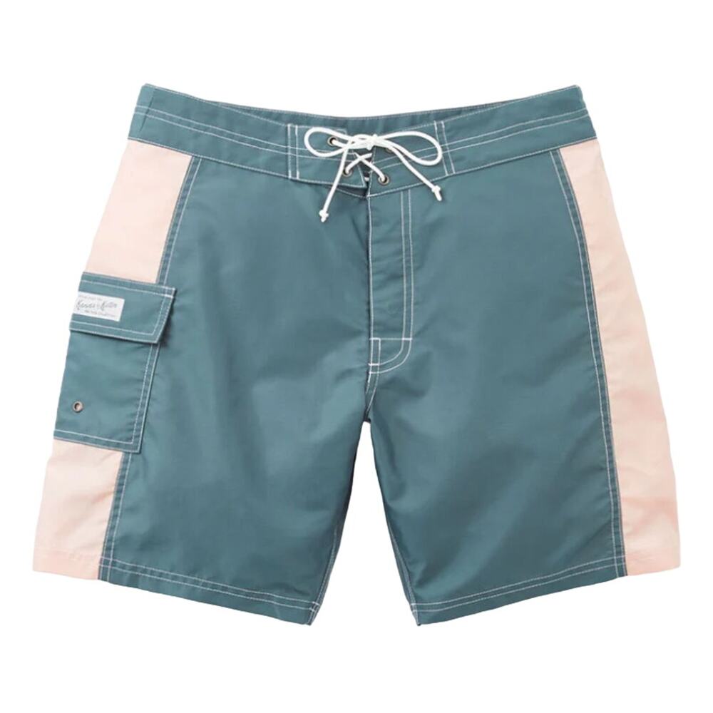 NWT Katin Teal and Light Pink Men’s Swim Board Shorts